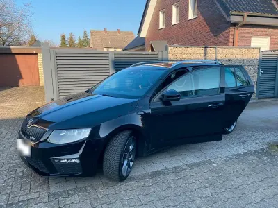 Gebraucht Skoda Octavia RS 184 PS (135 kW) 2014 Schwarz Kombi