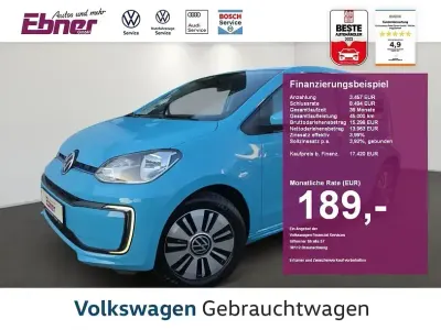 Gebraucht VW e-up! 61 kW (83 PS) 2022 Teal blue Kleinwagen