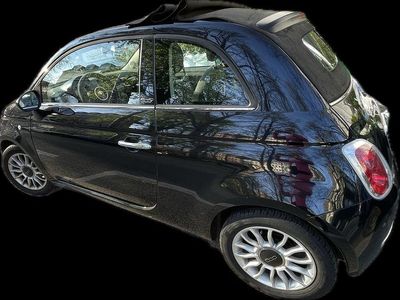 Usata Fiat 500C Lounge 69 CV (50 kW) 2012 Nero Cabrio