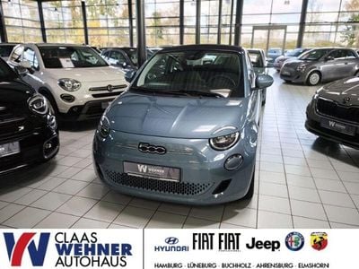 Gebraucht Fiat 500e Icon 86 kW (118 PS) 2022 Eis blau) (blau Cabrio