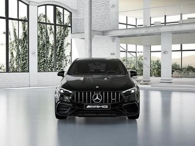 Gebraucht Mercedes A45 AMG Premium Plus 422 PS (310 kW) 2025 Metalliclack kosmosschwarz Limousine