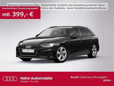 Mythosschwarz metallic Gebraucht 2022 Audi A4 S-Line Kombi | 28.830 € (Fairer Preis)