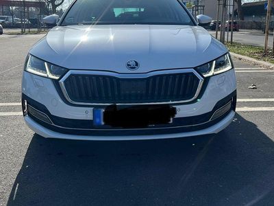 Usata Skoda Octavia Active 116 CV (85 kW) 2021 Bianco Station wagon