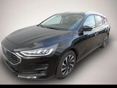 Gebraucht Ford Focus Titanium 125 PS (91 kW) 2024 Schwarz Kombi