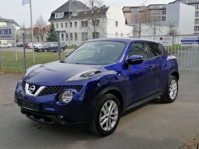 Gebraucht Nissan Juke Acenta 110 PS (80 kW) 2014 Blau SUV