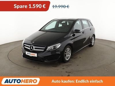 Gebraucht Mercedes B200 Style 136 PS (100 kW) 2018 Schwarz Van / Kleinbus