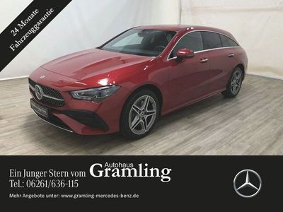 Gebraucht Mercedes CLA250e Shooting Brake AMG 163 PS (119 kW) 2023 Manufaktur patagonienrot metal Kombi
