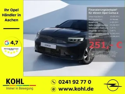 Neu Opel Corsa-e 114 kW (156 PS) 2026 Karbon schwarz (metallic) Kleinwagen