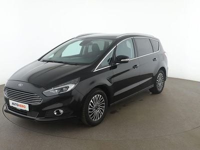 Schwarz Gebraucht 2019 Ford S-MAX Titanium Van / Kleinbus | 18.770 € (Guter Preis)