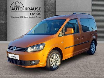 Gebraucht VW Caddy Comfortline 105 PS (77 kW) 2013 Honey orange Van / Kleinbus