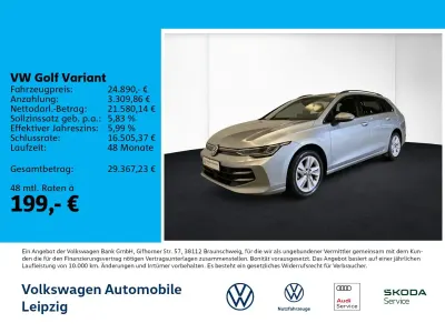 Gebraucht VW Golf VIII Life 116 PS (85 kW) 2025 Silber Kombi