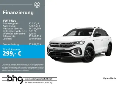 Gebraucht VW T-Roc R-line 150 PS (110 kW) 2025 Weiß SUV