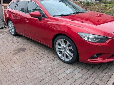 Gebraucht Mazda 6 Sports-Line 165 PS (121 kW) 2012 Rot Kombi