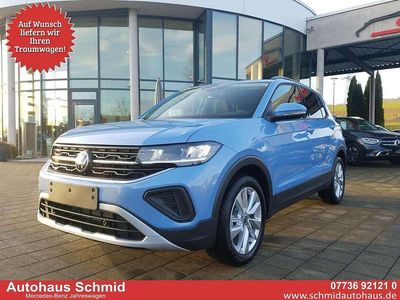 Neu VW T-Cross Life 116 PS (85 kW) 2025 Blau SUV
