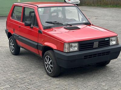 Gebraucht Fiat Panda 4x4 54 PS (39 kW) 1990 Rot Kleinwagen
