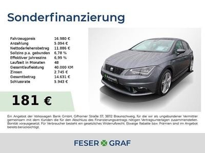 Gebraucht Seat Leon FR 184 PS (135 kW) 2016 Pirineos grau Limousine