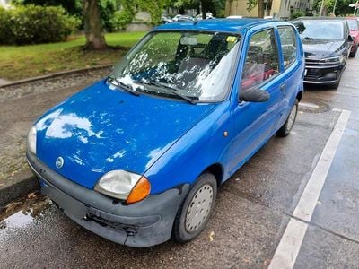Used Fiat Seicento 54 HP (39 kW) 1998 Blue Hatchback