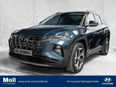 Gebraucht Hyundai Tucson Turbo 150 PS (110 kW) 2023 Teal blue / met SUV