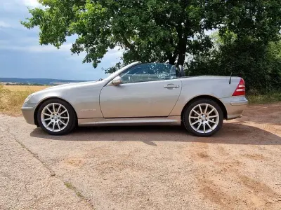 Gebraucht Mercedes SLK200 Edition 163 PS (119 kW) 2003 Beige Cabrio