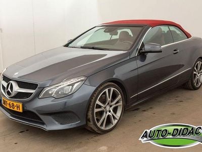 Usata Mercedes E350 252 CV (185 kW) 2015 Grigio Cabrio