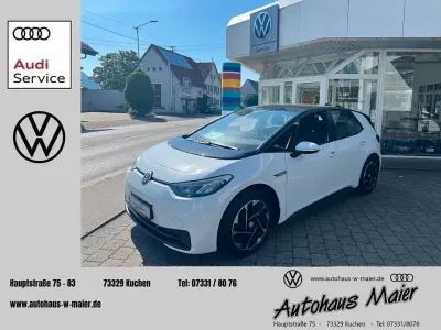 Gebraucht VW ID.3 Pro Performance 150 kW (204 PS) 2021 Weiß Kleinwagen