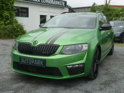 Gebraucht Skoda Octavia RS 184 PS (135 kW) 2016 Grün Kombi