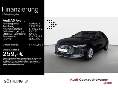 Gebraucht Audi A5 Premium 204 PS (150 kW) 2025 Mythosschwarz metallic Kombi