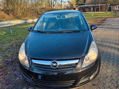 Gebraucht Opel Corsa Edition 86 PS (63 kW) 2010 Schwarz Kleinwagen