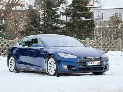 Gebraucht Tesla Model S Performance 386 kW (525 PS) 2016 Blau Kleinwagen