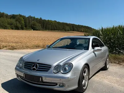 Gebraucht Mercedes CLK320 AMG 218 PS (160 kW) 2003 Silber Coupé