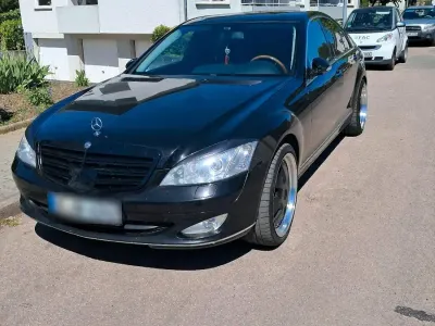 Gebraucht Mercedes S320 2008 Schwarz Limousine