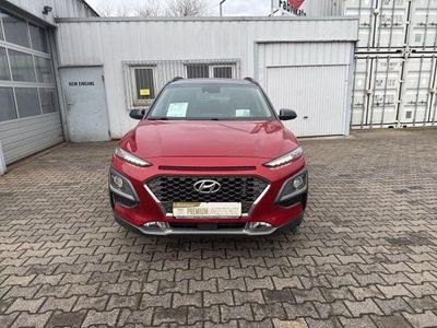 Gebraucht Hyundai Kona Premium 177 PS (130 kW) 2018 Pulse red / dark knight / mic SUV