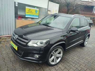 gebraucht VW Tiguan 2.0 TDI R-Line Leder Navi Panorama 19Alu