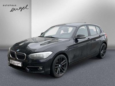 Gebraucht BMW 116 Advantage 109 PS (80 kW) 2016 Schwarz uni Kleinwagen