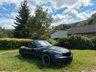 Gebraucht BMW Z3 Basis 116 PS (85 kW) 1998 Schwarz Cabrio