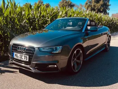 Gebraucht Audi A5 Cabriolet S-Line 177 PS (130 kW) 2016 Grau Cabrio