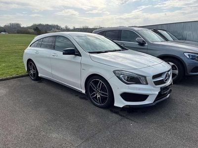 Gebraucht Mercedes CLA180 AMG 122 PS (89 kW) 2015 Calcitweiss/zirrusweiss Limousine