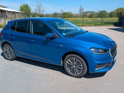 Gebraucht Skoda Fabia Tour 95 PS (69 kW) 2024 Blau Kleinwagen