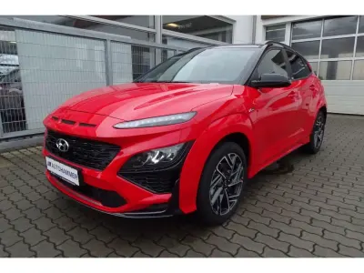 Gebraucht Hyundai Kona N Line 120 PS (88 kW) 2021 Rot SUV
