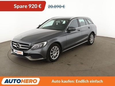 Gebraucht Mercedes C220 Avantgarde 170 PS (125 kW) 2018 Grau Kombi