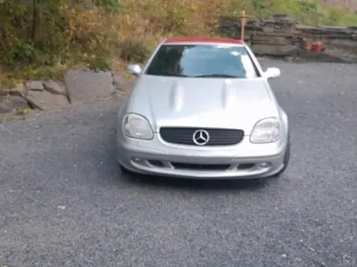 Gebraucht Mercedes SLK320 218 PS (160 kW) 2000 Silber Cabrio