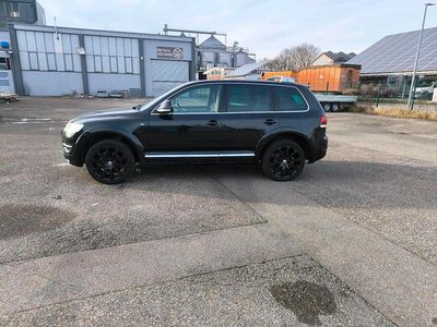 Brugt VW Touareg R-line 239 HK (175 kW) 2008 Sort SUV
