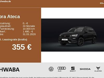 Neu Cupra Ateca 190 PS (139 kW) 2026 Schwarz SUV