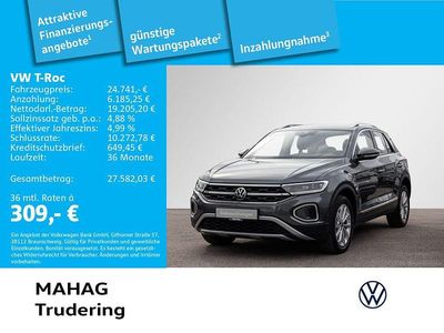 Second-hand VW T-Roc Style 150 CP (110 kW) 2023 Gri SUV