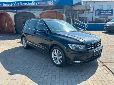 Gebraucht VW Tiguan Comfortline 150 PS (110 kW) 2018 Schwarz SUV