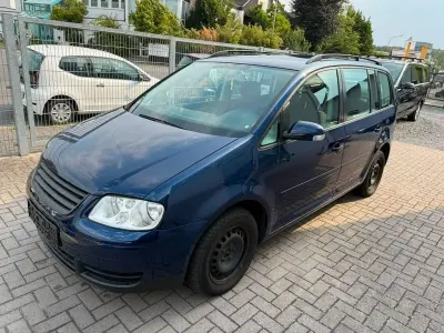 Gebraucht VW Touran Trendline 140 PS (102 kW) 2005 Blau Van / Kleinbus