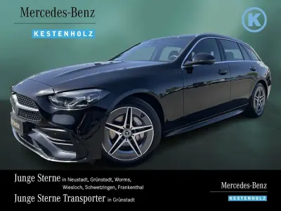 Gebraucht Mercedes C220 AMG 200 PS (147 kW) 2023 Schwarz Kombi