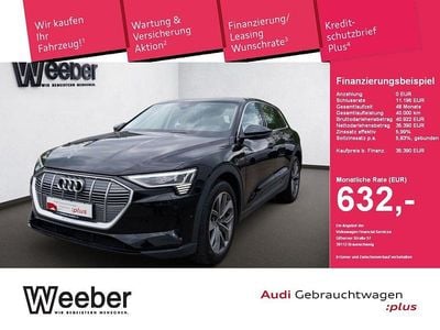 Usata Audi e-tron Ambiente 300 kW (408 CV) 2023 Nero SUV