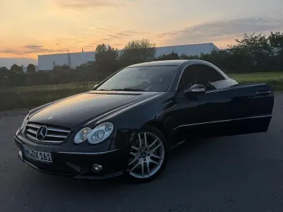 Używany Mercedes CLK200 Sport Edition 188 KM (138 kW) 2009 Czarny Coupe