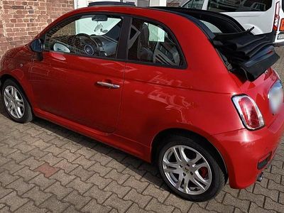 Gebraucht Fiat 500C 85 PS (62 kW) 2014 Rot Cabrio